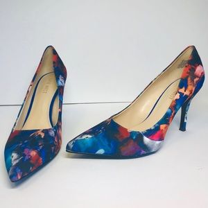 Nine West Watercolor Heels
